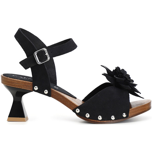 Chaussures Femme Sandales et Nu-pieds Café Noir C1FD6005 Noir