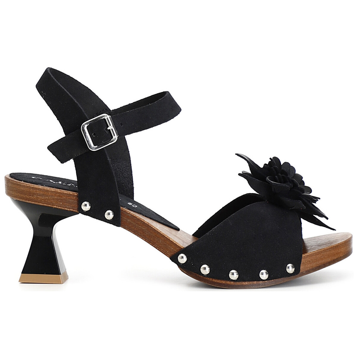 Chaussures Femme Sandales et Nu-pieds Café Noir C1FD6005 Noir