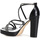 Chaussures Femme Sandales et Nu-pieds Café Noir C1MD9001 Noir