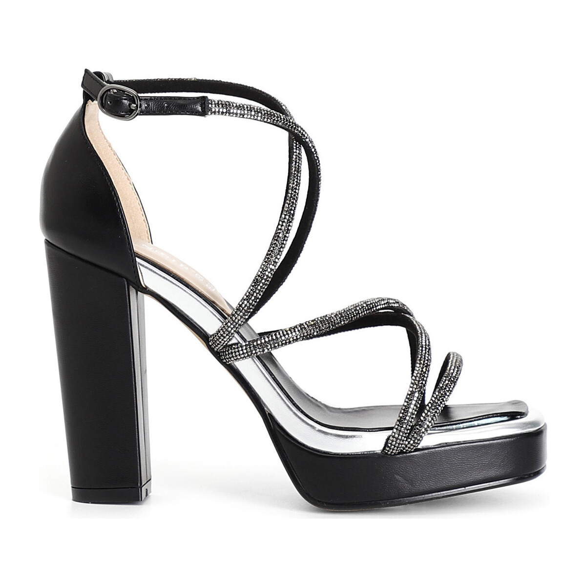 Chaussures Femme Sandales et Nu-pieds Café Noir C1MD9001 Noir