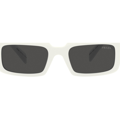 Prada Prada Pr 19xs Brown Sunglasses Lunettes de soleil Prada Occhiali da Sole  PR27ZS 17K08Z Blanc