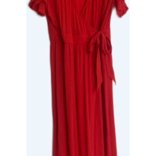 Vêtements Femme Robes longues Monoprix très belle robe longue rouge - neuve (jamais portée) - taille 44 Rouge