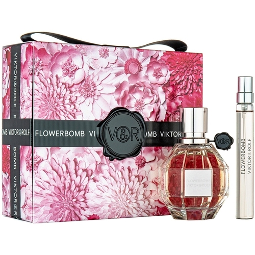 Beauté Femme Coffrets de parfums Apple Of Eden Set Flowerbomb eau de parfum 50ml + Mini 10ml Set Flowerbomb perfume 50ml + Mini 10ml