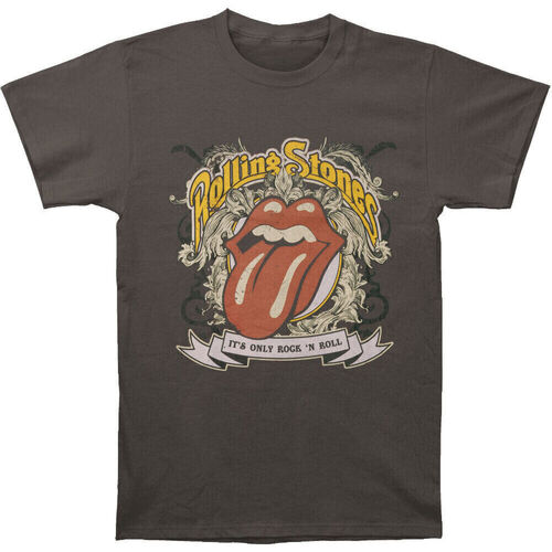 Vêtements T-shirts manches longues The Rolling Stones  Gris