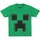 Vêtements Garçon T-shirts manches courtes Minecraft  Vert