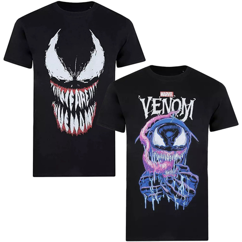 Vêtements Homme T-shirts manches longues Venom TV955 Noir