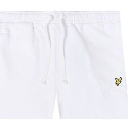 Vêtements Homme Shorts / Bermudas Lyle & Scott ML414VOG SWEAT SHORT-626 WHITE Blanc