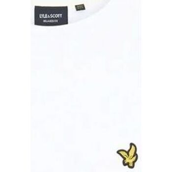 Vêagile Homme T-shirts & Polos Lyle & Scott TS1804V SLUB-626 WHITE Blanc