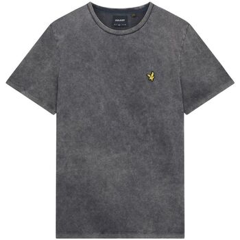 Vêtements Homme T-shirts & Polos Lyle & Scott TS1814V SANDWASH PIQUE-Z865 JET BLACK Noir