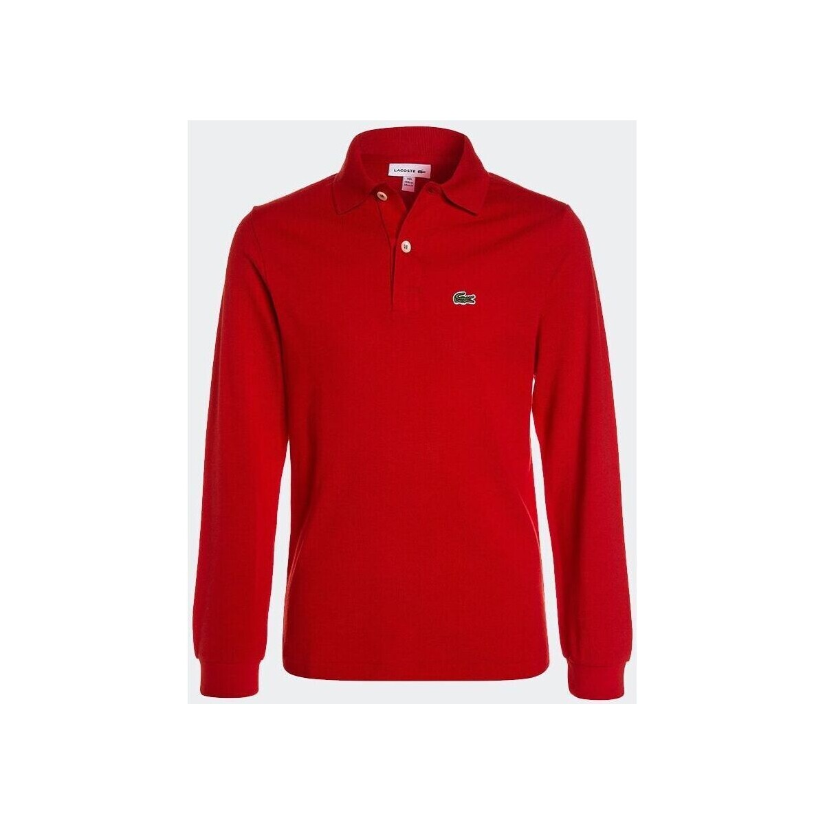 Vêtements Garçon T-shirts & Polos Lacoste  Rouge