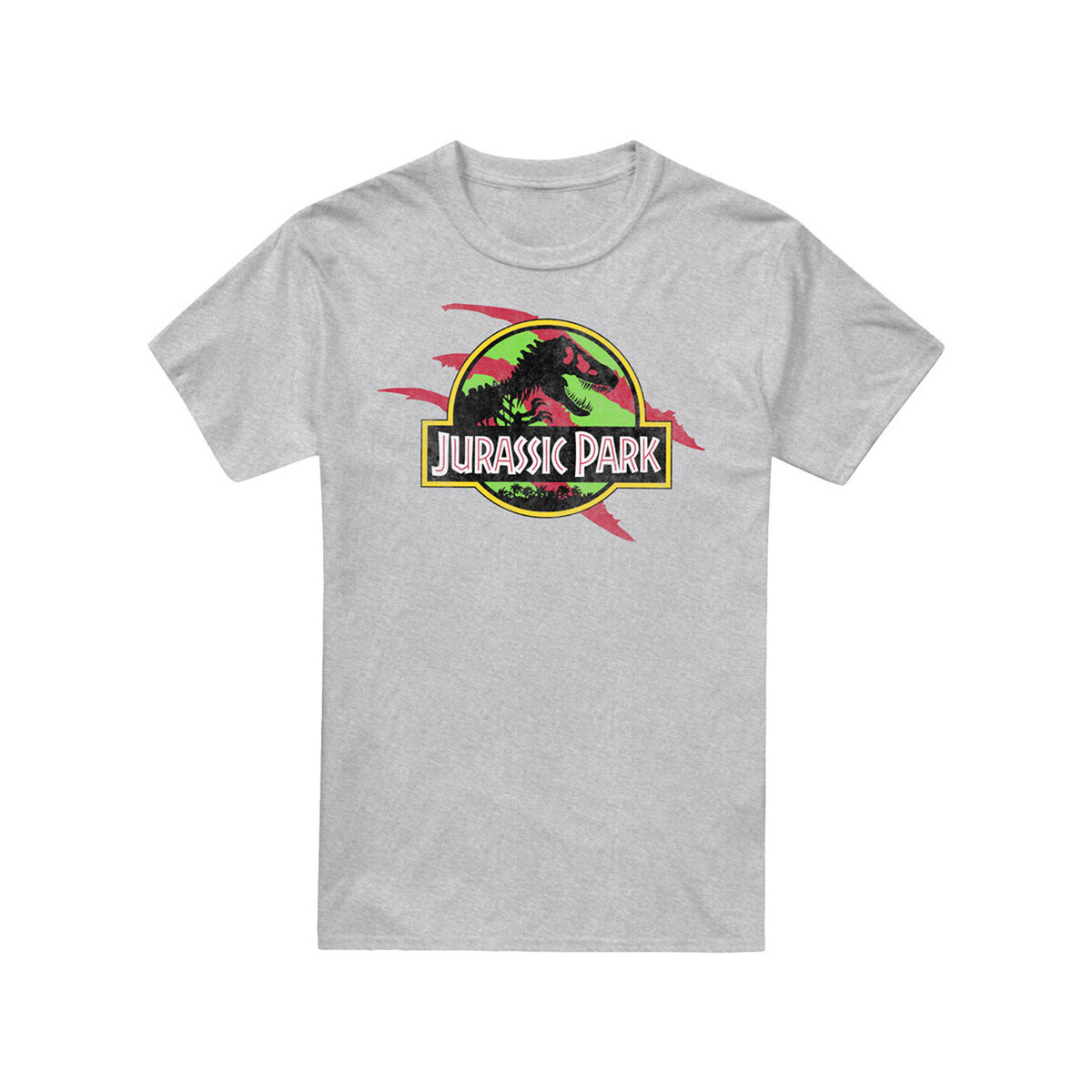 Vêtements Homme T-shirts manches longues Jurassic Park Truck Gris