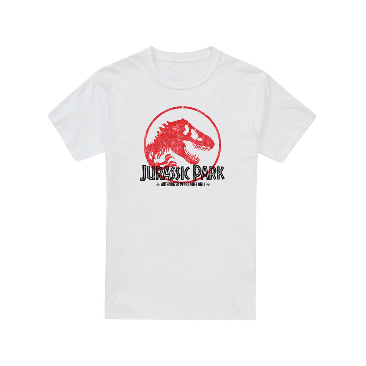 Vêtements Homme T-shirts manches longues Jurassic Park TV2140 Blanc