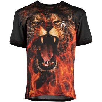 Vêtements Homme T-shirts & Polos Nytrostar T-Shirt With Lion Print Noir