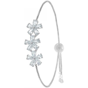 Montres & Bijoux Femme Bracelets Sc Crystal B4068-ARGENT Argenté