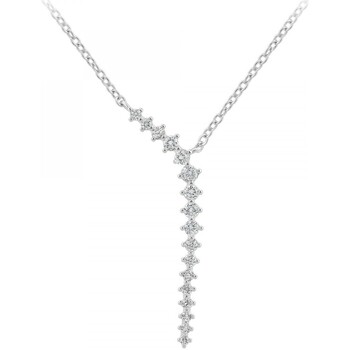 collier sc crystal  b4135-argent 
