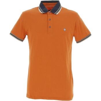 Vêtements Homme Polos manches courtes Benson&cherry Classic polo mc Orange