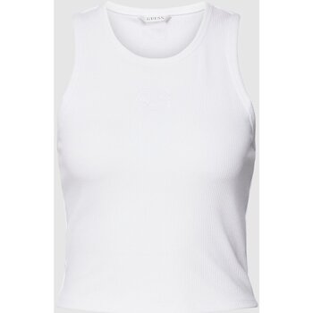 Vêtements Femme Débardeurs / T-shirts sans manche Guess W3YP46 KB9E2 Blanc