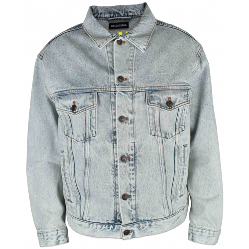Balenciaga Veste en jean Bleu - Vêtements Blousons Homme 823,75 €