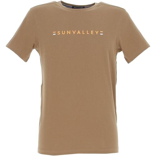 Vêtements Homme Désir De Fuite Sun Valley Tee shirt mc Kaki