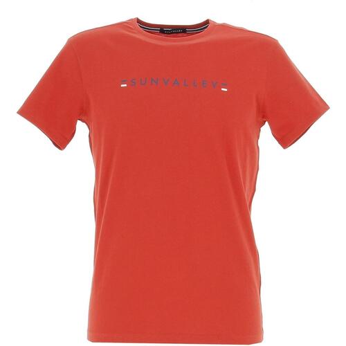 Vêtements Homme Soutiens-Gorge & Brassières Sun Valley Tee shirt mc Rouge