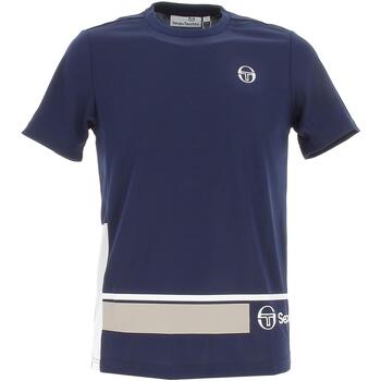 Vêtements Homme Brassières de sport Sergio Tacchini Abita pl t-shirt Bleu