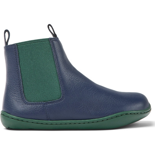 Chaussures Enfant Bottes Camper Comfy slipper boots cuir Bleu