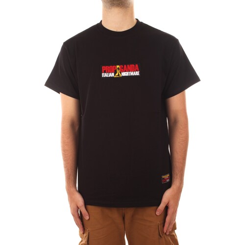 Vêtements Homme T-shirts manches courtes Propaganda 23FWPRTS854 Noir