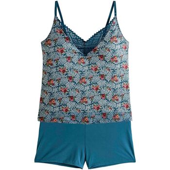 Vêtements Femme Pyjamas / Chemises de nuit Pomm'poire Top-short multico bleu Paprika Bleu