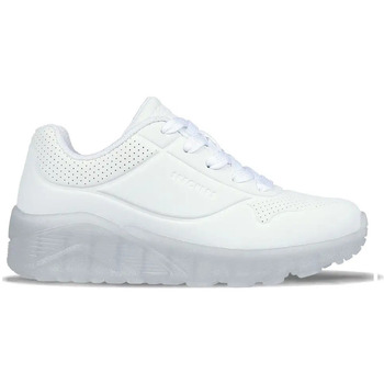 Chaussures Enfant Baskets mode Skechers Uno Ice Blanc