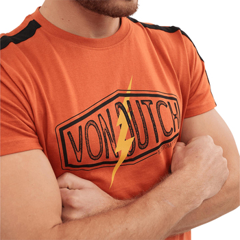 Von Dutch T-shirt coton col rond Orange