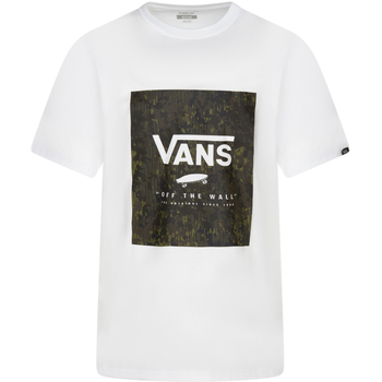 Vans T-shirt coton col rond Blanc