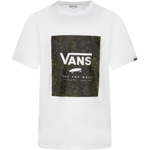 Vêtements Homme T-shirts manches courtes Vans T-shirt coton col rond Blanc