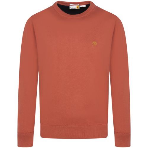 Vêtements Homme Pulls Timberland 6in Pull col rond coton Rouge