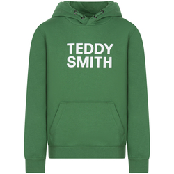 Vêtements Garçon Pulls Teddy Smith Sweat coton à capuche Vert