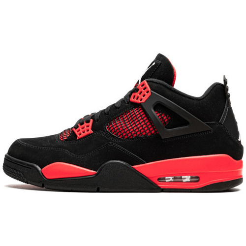 Chaussures Baskets mode Nike AIR JORDAN 4 RETRO RED THUNDER Rouge