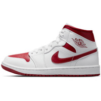 Chaussures Baskets mode Nike Taxi Air Jordan 1 Mid Reverse Chicago Rouge