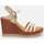 Chaussures Femme Sandales et Nu-pieds Bata Sandales pour femme avec semelle Blanc