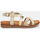 Chaussures Femme Sandales et Nu-pieds Bata Sandales pour femme avec bande en corde Blanc