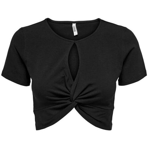 Vêtements Femme Débardeurs / T-shirts sans manche Only 15277726 LIVE-BLACK Noir