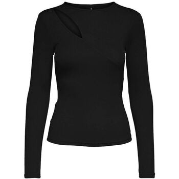 Vêtements Femme T-shirts & Polos Only 15285058 ALLIE-BLACK Noir