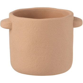 Coupelle Ronde En Teck Naturel Vases / caches pots d'intérieur Jolipa Cache pot beige en ciment Beige