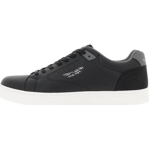 Chaussures Homme Baskets mode Teddy Smith Men shoes Noir