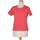 Vêtements Femme T-shirts & Polos Esprit top manches courtes  40 - T3 - L Rouge Rouge