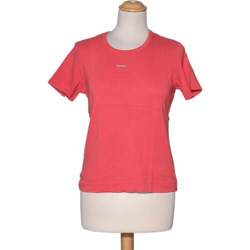 Vêtements Femme Gilets / Cardigans Esprit top manches courtes  40 - T3 - L Rouge Rouge