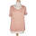 Vêtements Femme T-shirts & Polos Universal Works Garage Long Sleeve Cotton Blend Shirt 38 - T2 - M Marron