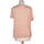 Vêtements Femme T-shirts & Polos Universal Works Garage Long Sleeve Cotton Blend Shirt 38 - T2 - M Marron
