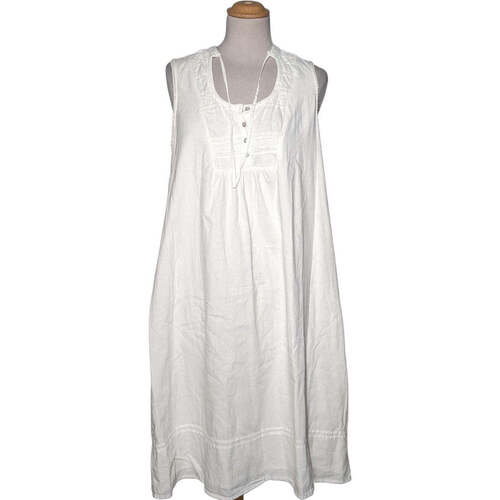 La Redoute robe mi-longue 40 - T3 - L Blanc Blanc - Vêtements Robes Femme  9,00 €