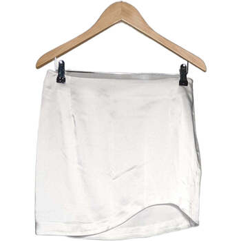 jupes bershka  jupe courte  40 - t3 - l blanc 