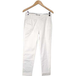 Vêtements Femme Pantalons Mango pantalon slim femme  34 - T0 - XS Blanc Blanc