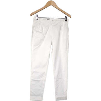 Mango Pantalon Slim Femme 34 - T0 - Xs Blanc - Vêtements Pantalons Femme  9,00 €
